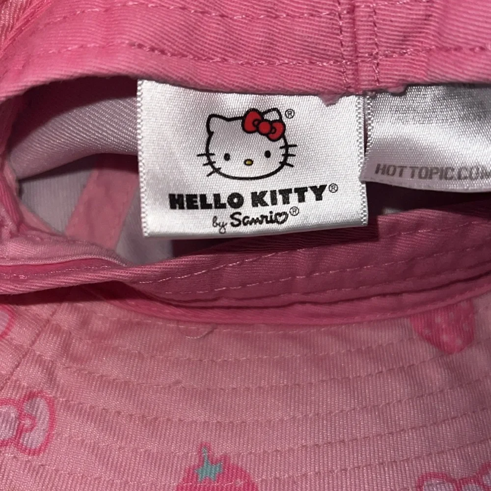 Hello Kitty Strawberries Bows Bucket Hat